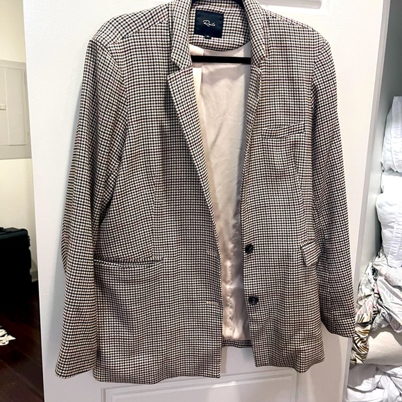 Rails Stanton Houndstooth Blazer- Cambridge Plaid - Picture 1 of 3